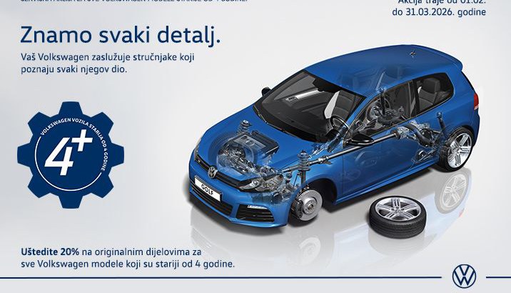 Vaš VW ljubimac zaslužuje najbolje